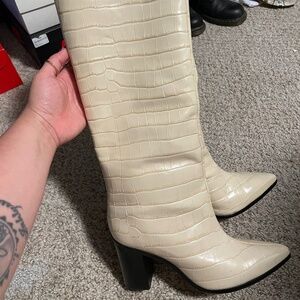 schutz croc boots